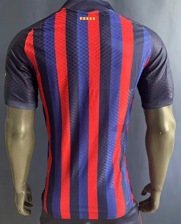Player Version 2024-2025 Special Version Barcelona Home Red&Blue Thailand Soccer Jersey AAA-518