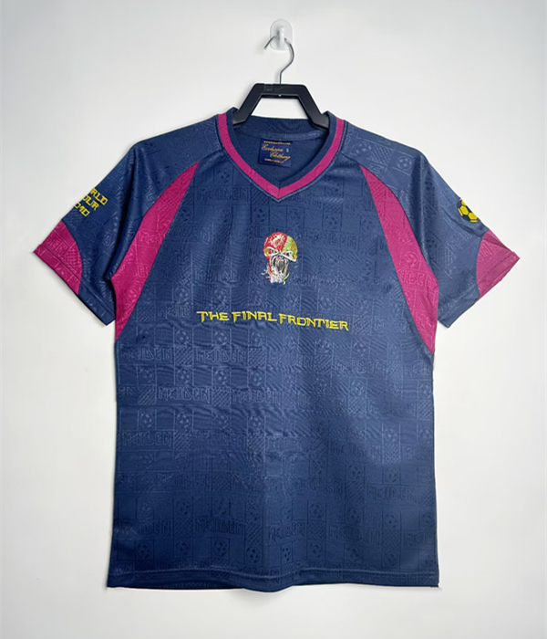 Retro Version 2010 West Ham United Home Royal Blue Thailand Soccer Jersey AAA-811