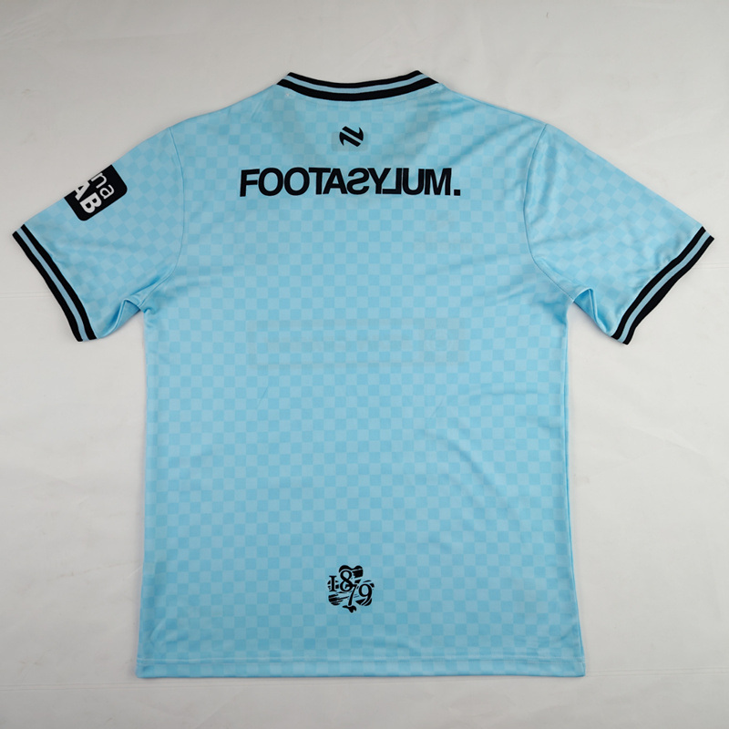 (S-4XL) 2024-2025 Cliftonville Away Blue Thailand Soccer Jersey AAA-2038