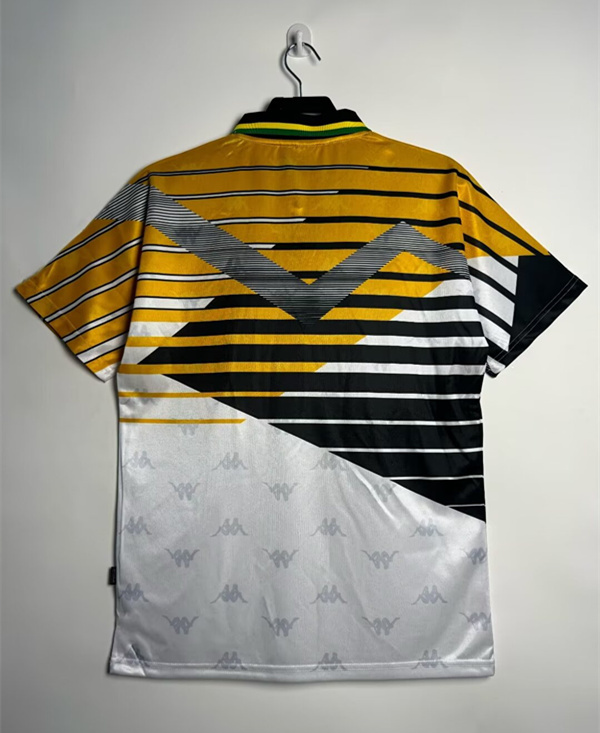 Retro Version 1994 South Africa Home Yellow&White Thailand Soccer Jersey AAA-811