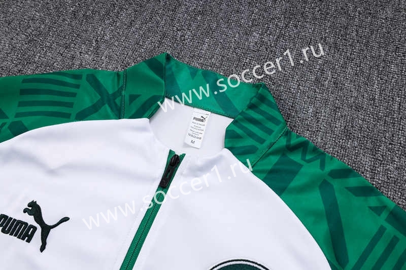 2023-2024 SE Palmeiras White Thailand Soccer Jacket Uniform-815