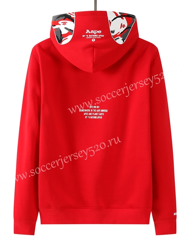 2020-2021 Chicago Bulls&Aape Red Thailand Soccer Tracksuit With Hat-LH