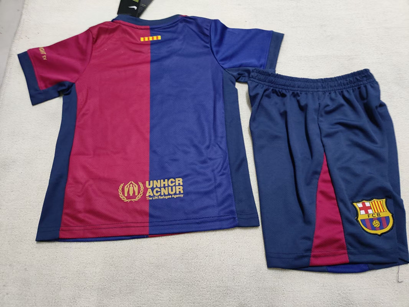 2024-2025 Special Version Barcelona Red&Blue Kid/Youth Soccer Uniform-507