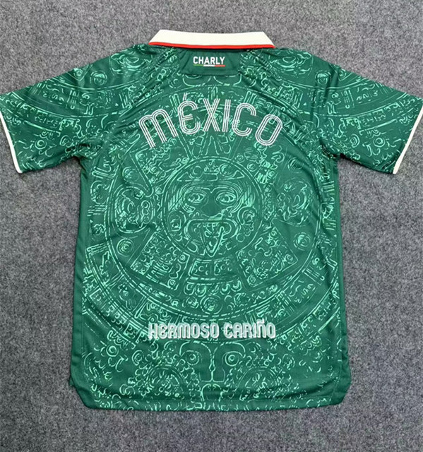 2024-2025 Commemorative Version Mexico Green Thailand Soccer Jersey AAA