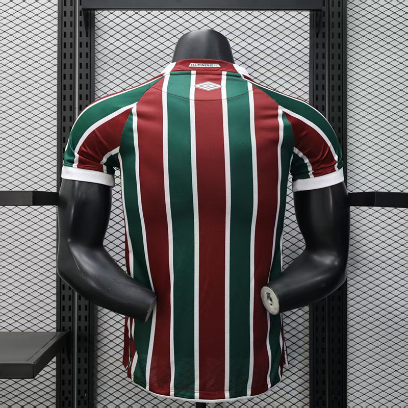 Player Version 2025-2026 Fluminense de Feira Red&Blue Thailand Soccer Jersey AAA-888
