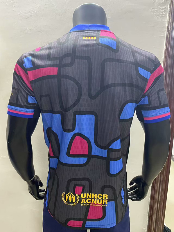 2025-2026 Special Version Barcelona Black&Gray Thailand Soccer Jersey AAA-0594