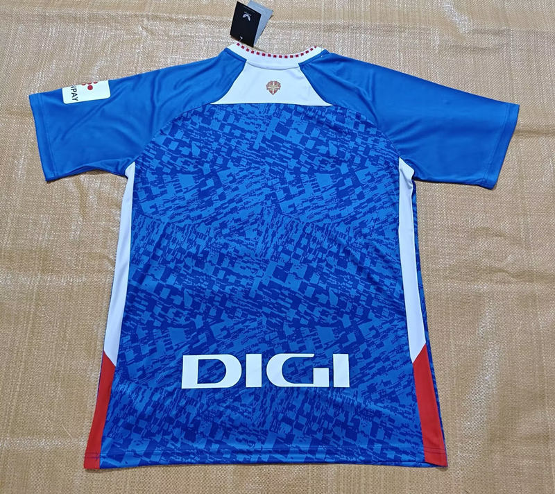 New sponsor 2024-2025 Athletic Bilbao Away Blue Thailand Soccer Jersey AAA-0141