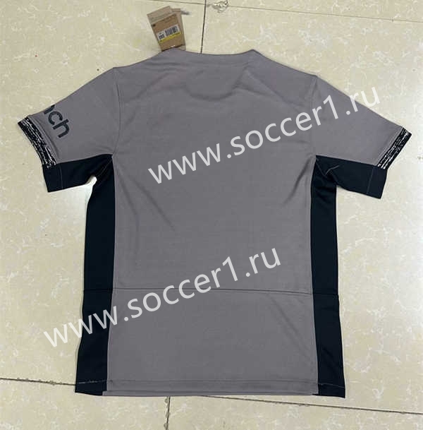 (S-4XL) 2023-2024 Tottenham Hotspur 2nd Away Dark Grey Thailand Soccer Jersey AAA-818