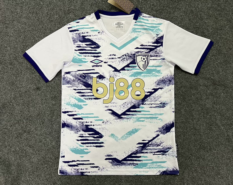 2024-2025 AFC Bournemouth Away White Thailand Soccer Jersey AAA-GB
