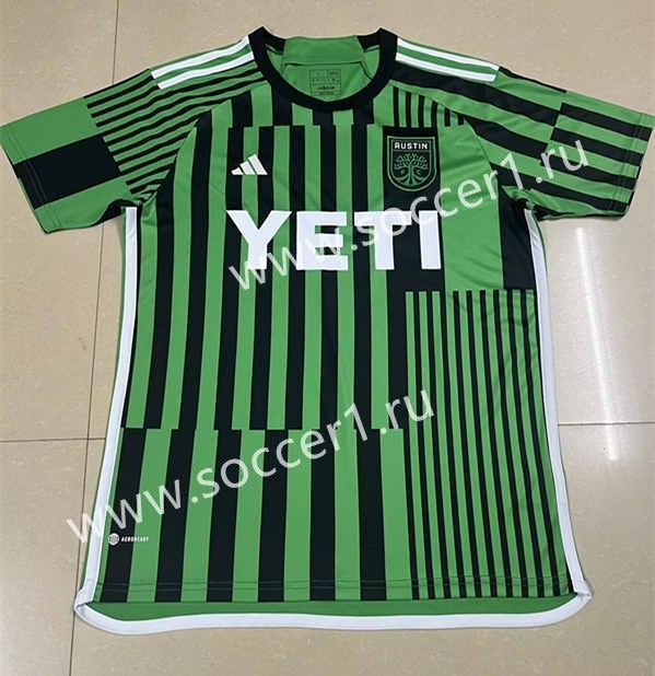 2023-2024 Austin FC Home Green Thailand Soccer Jersey AAA-HR