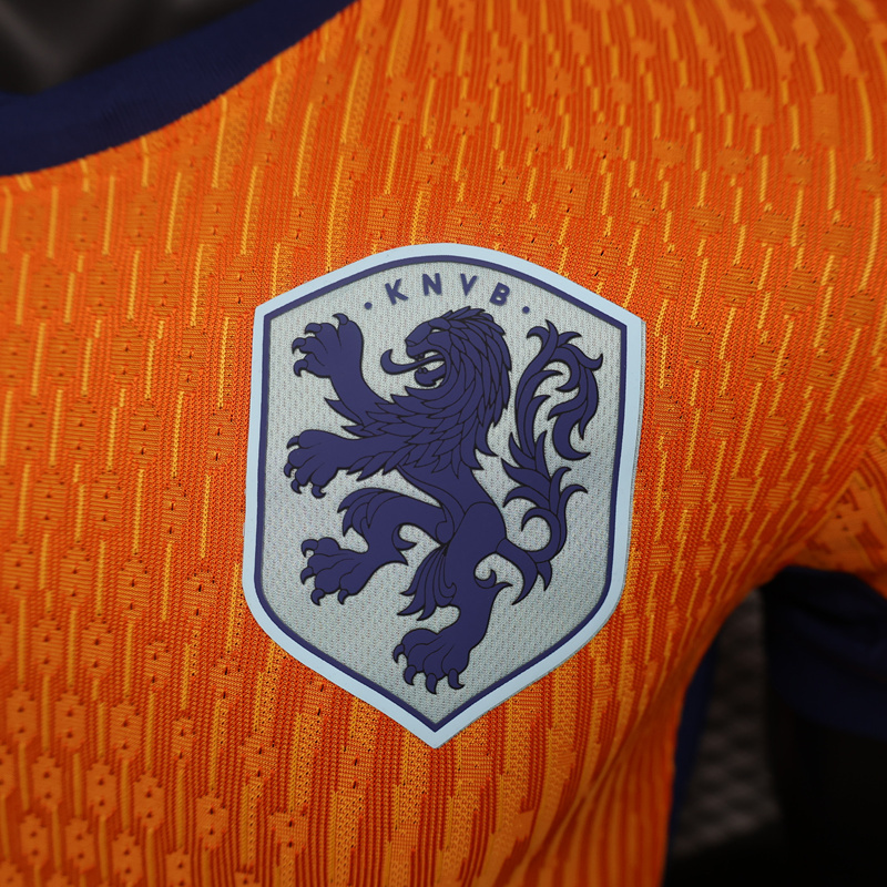 Player Version 2024-2025 Netherlands Home Orange Thailand Soccer Jersey AAA-888