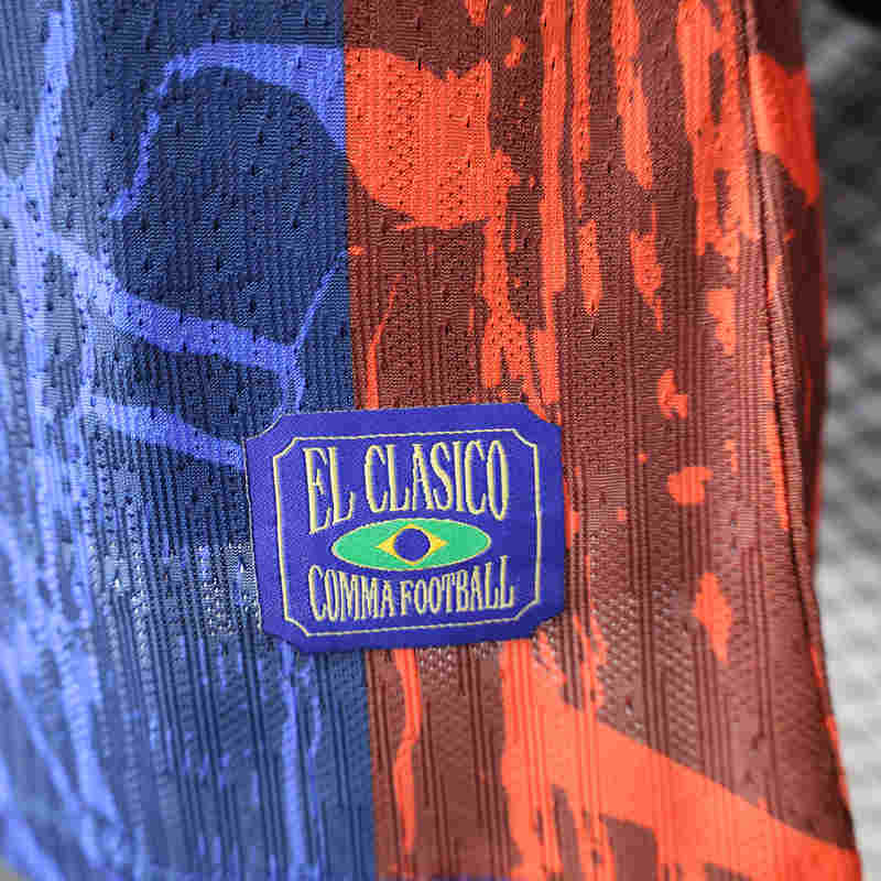 Player Version 2025-2026 Special Version Barcelona Blue&Red Thailand Soccer Jersey AAA-888