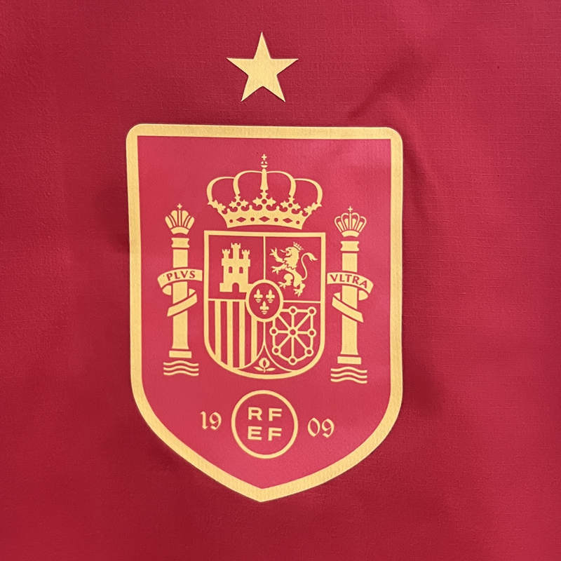 2024-2025 Spain Yellow&Red Thailand Double-Sided Wear Thailand Trench Coats-0255