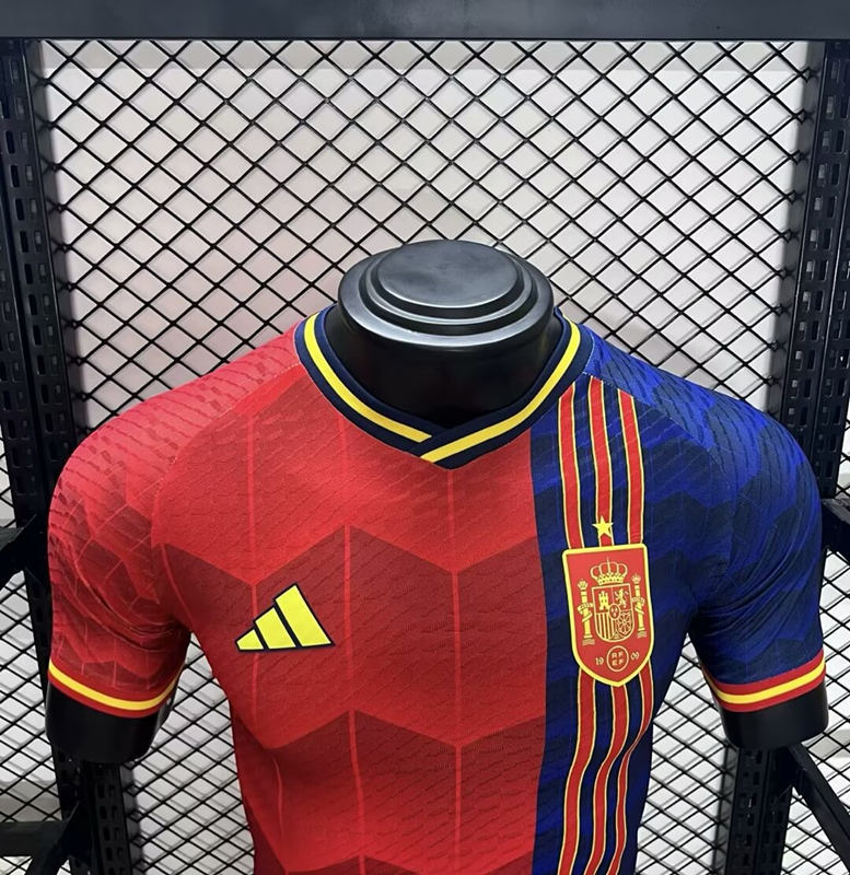 Player Version 2024-2025 Special Version Spain Red Thailand Soccer Jersey AAA-5982