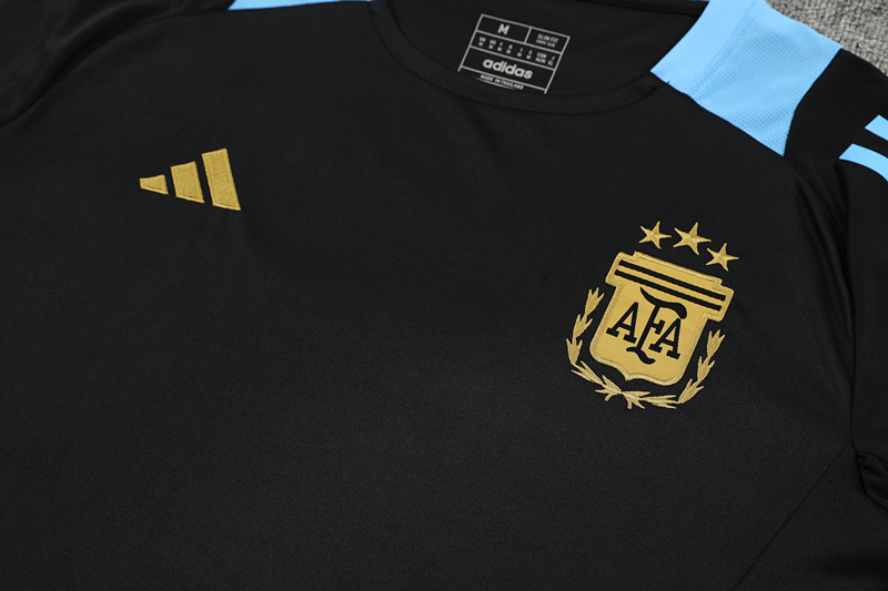 2024-2025 Argentina Black Thailand Soccer Uniform-418