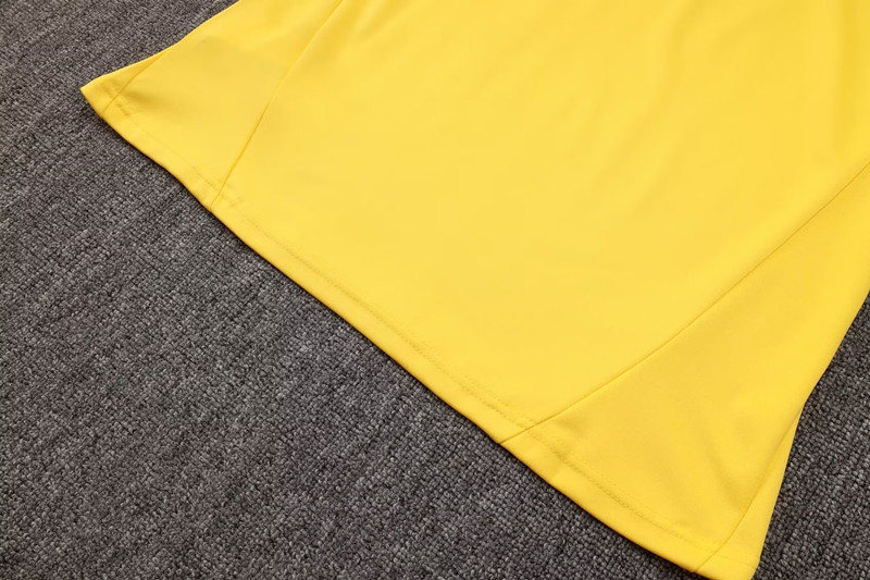 2024-2025 Borussia Dortmund Yellow Thailand Soccer Tracksuit -411