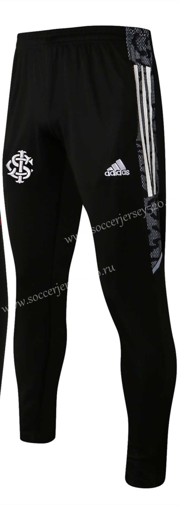 2021-2022 Brazil SC Internacional Black Thailand Soccer Jacket Long Pants-815