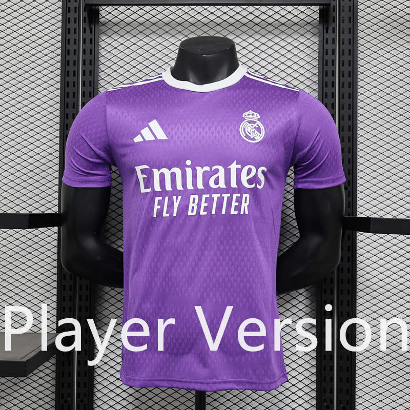 Player Version 2025-2026 Special Version Real Madrid Purple Thailand Soccer Jersey AAA-888