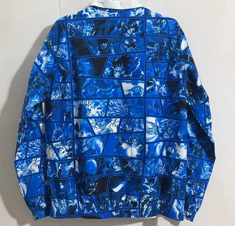 (S-3XL) 2024-2025 Japan Blue&White Double-Sided Wear Thailand Trench Coats-0255