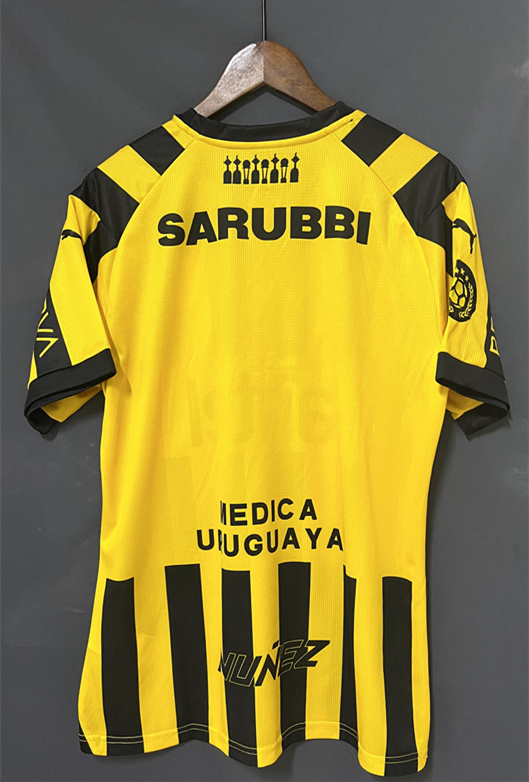 2024-2025 CA Peñarol Home Yellow Thailand Soccer Jersey AAA-9171