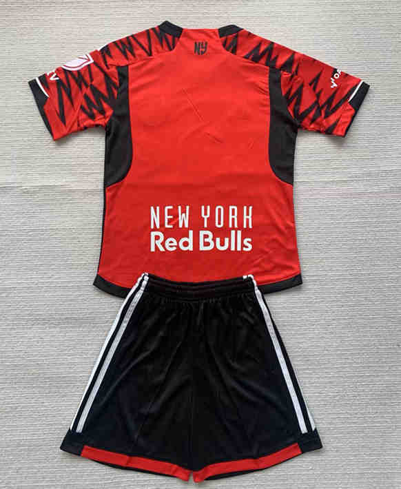 2024-2025 New York RB Home Red Kids/Youth Soccer Uniform-AY