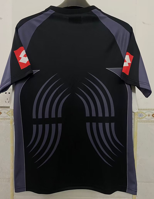 Retro Version 01-02 Juventus Goalkeeper Black Thailand Soccer Jersey AAA-6895