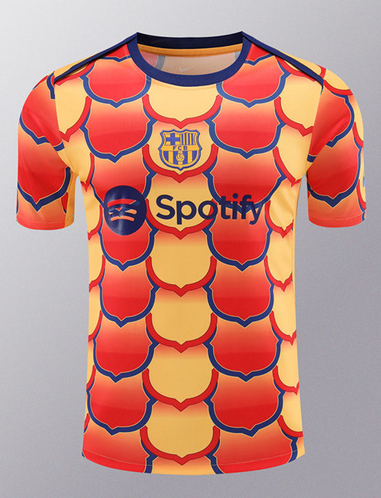 2024-25 Barcelona Red&Yellow Thailand Soccer Jersey-418