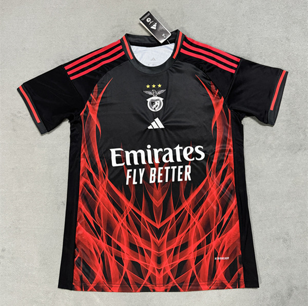 2025-26 Benfica Special Edition Red&Black Thailand Soccer Jersey AAA-4506