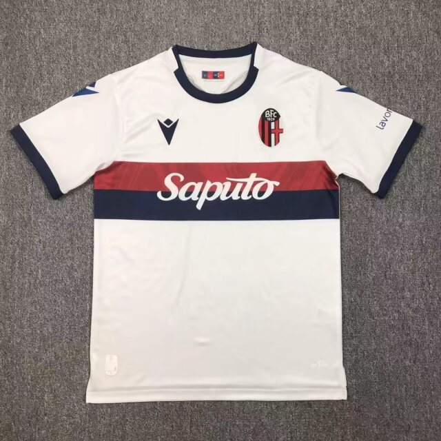 2024-2025 Bologna FC 1909 Away White Thailand Soccer Jersey AAA-512