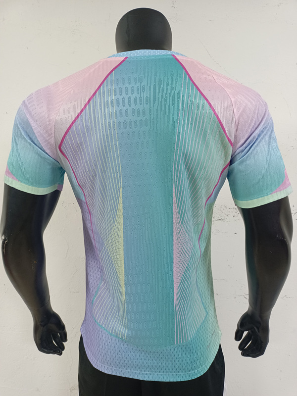 Player Version 2025-2026 Barcelona Blue Thailand Soccer Jersey AAA-1959