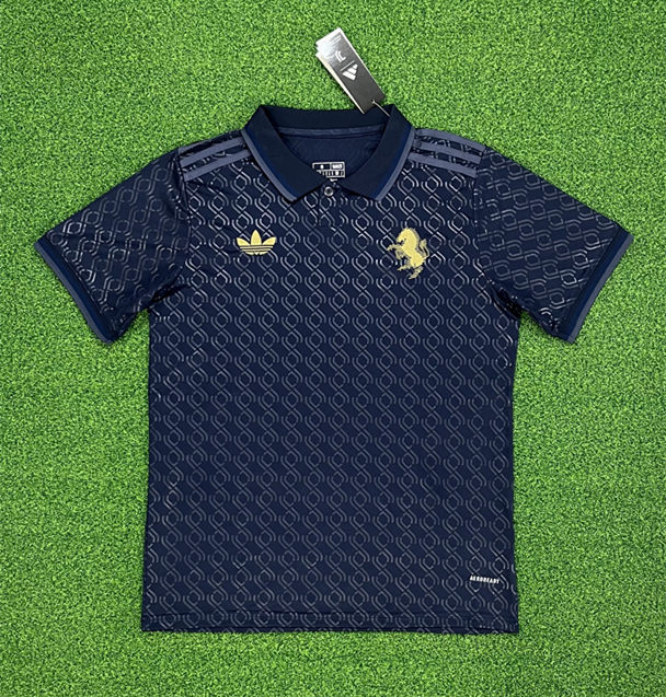 (S-4XL) 2024-2025 Juventus 2nd Away Royal Blue Thailand Soccer Jersey AAA-403