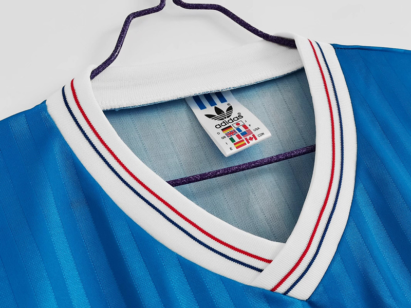 Retro Version 92-93 Olympique de Marseille Away Blue Thailand Sccer Jersey AAA-C1046