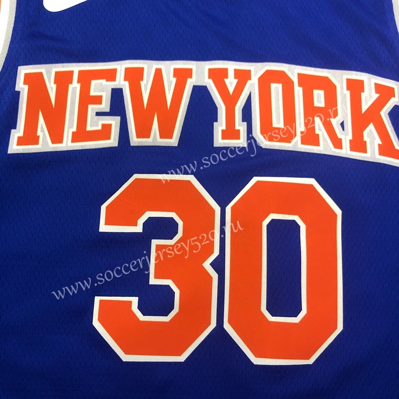 New York Knicks Blue #30 NBA Jersey-311