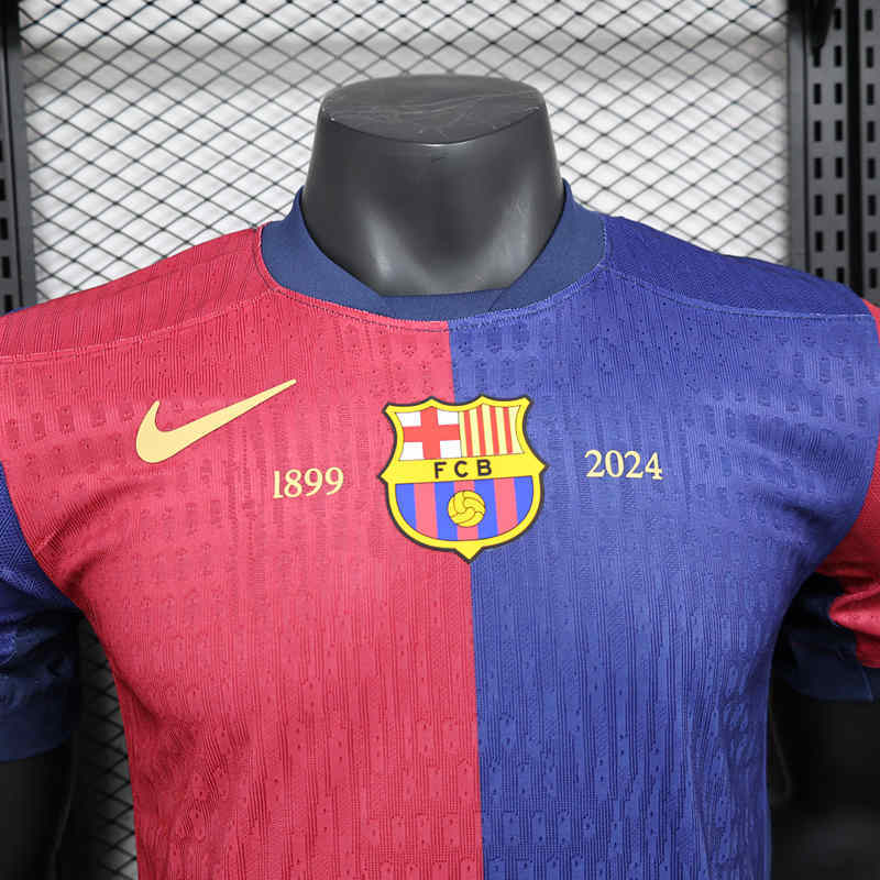 Player Version 2024-2025 Special Version Barcelona Red&Blue Thailand Soccer Jersey AAA-888