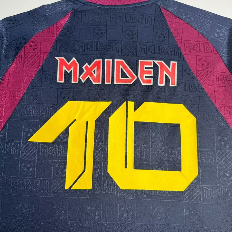 Retro Version 2010 West Ham United Home Royal Blue Thailand Soccer Jersey AAA-811