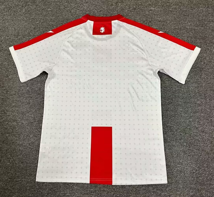 2024-2025 Georgia Home White Thailand Soccer Jersey AAA-9858