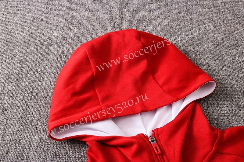 2020-2021 Nike Red Thailand Soccer Jacket Uniform With Hat-815