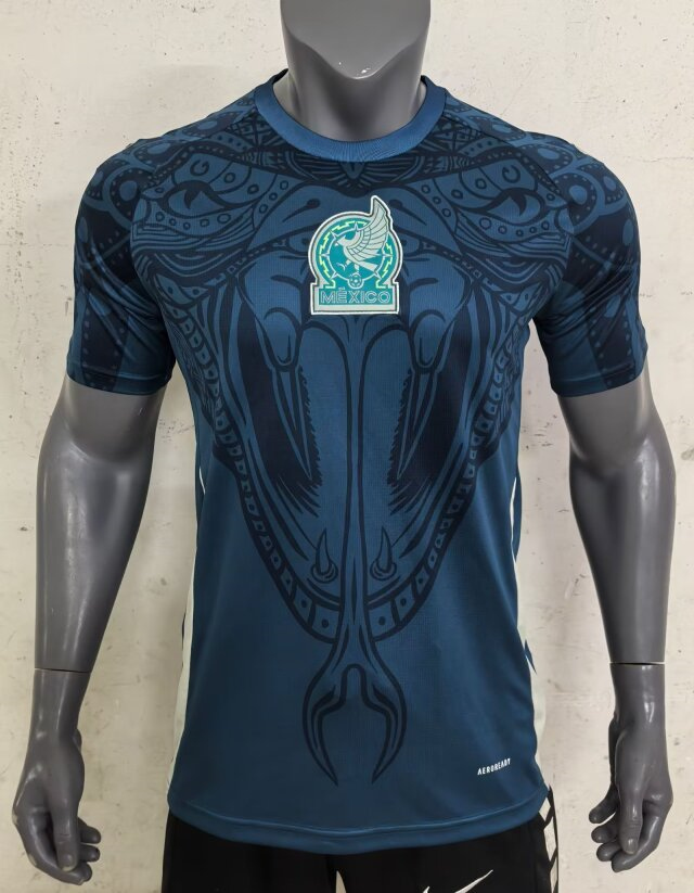 2024-2025 Mexico Black&Green Thailand Training Soccer Jersey AAA-416
