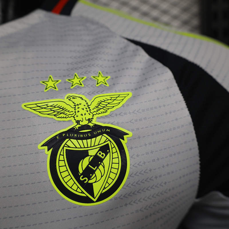 Player Version 2024-2025 Benfica Away Gray Thailand Soccer Jersey AAA-888