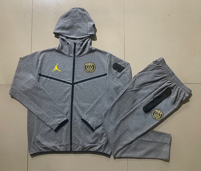 2024-2025 Paris SG Gray Thailand Soccer Jacket Unifrom-815