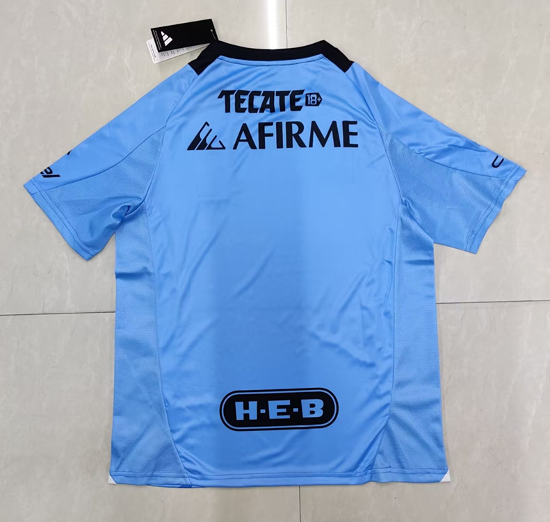 (S-3XL) 2024-2025 Earth Day Version Tigres UANL Blue Thailand Soccer Jersey AAA-912