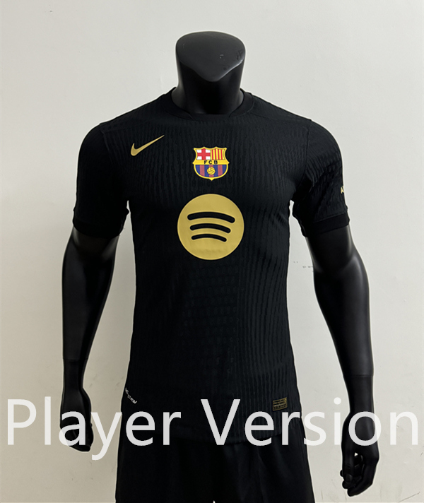 Player Version 2025-2026 Special Edition Barcelona Black Thailand Soccer Jersey AAA-4506