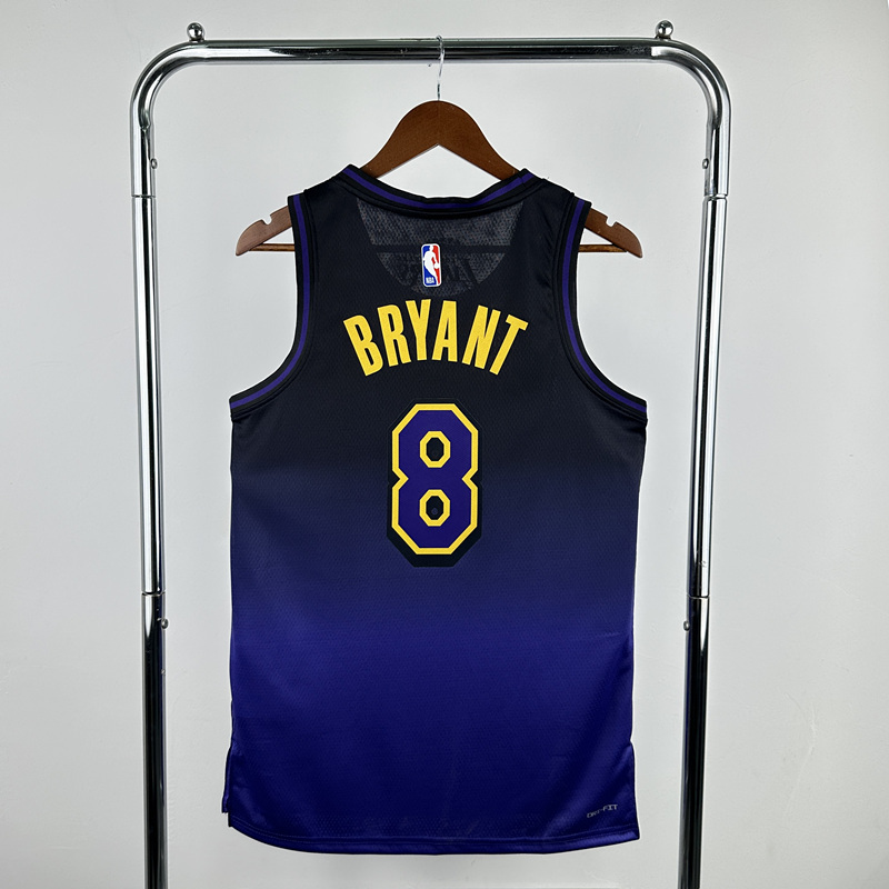 2025 City Edition Los Angeles Lakers Blue&Purple #8 NBA Jersey-311