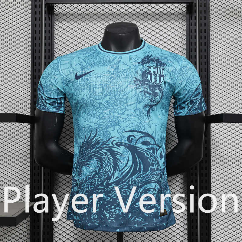 Player Version 2025-2026 Special Version Barcelona Blue Thailand Soccer Jersey AAA-888
