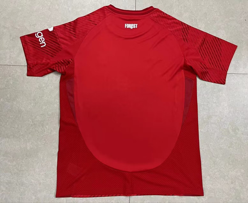 2024-2025 Nottingham Forest Home Red Thailand Soccer jersey AAA-0141