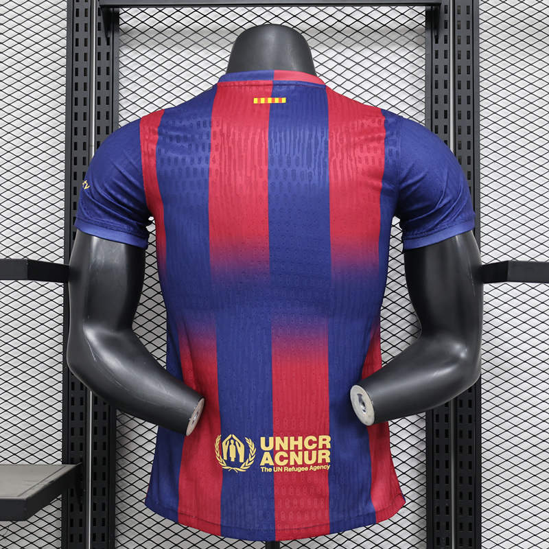 Player Version 2025-2026 Barcelona Home Blue&Red Thailand Soccer Jersey AAA-888