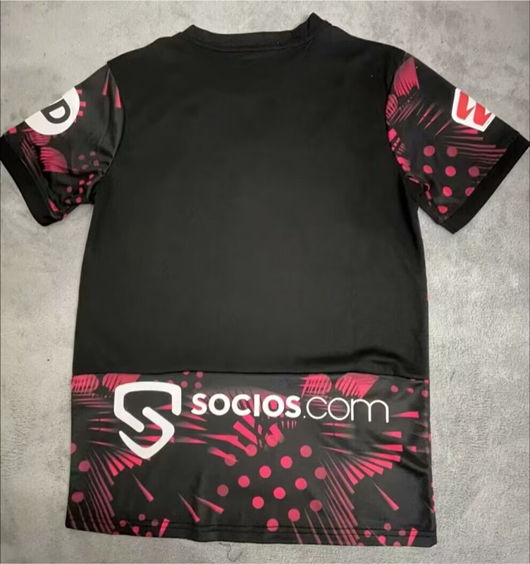 2024-2025 Sevilla 2nd Away Black&Red Thailand Soccer Jersey AAA-2044