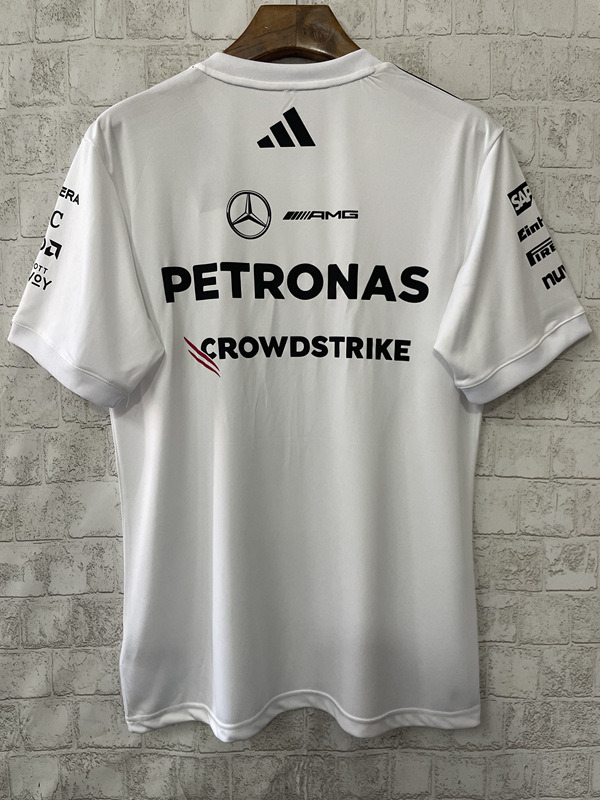 2025 Formula one Mercedes White Formula One Racing Suit