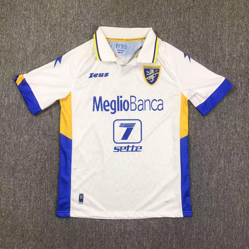 2024-2025 Frosinone Calcio Away White Thailand Soccer Jersey AAA-417