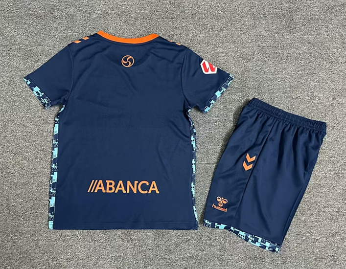 2024-2025 Celta de Vigo Away Royal Blue Kids/Youth Soccer Unifrom-7809
